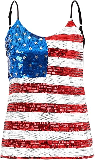 patriotic sequin dress