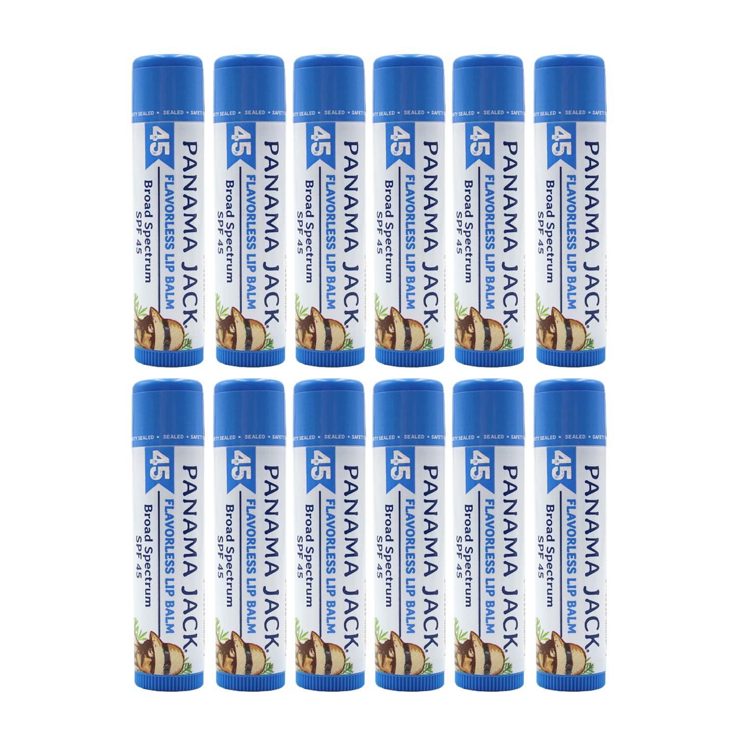 Panama Jack Sunscreen Lip Balm - SPF 45, Broad Spectrum UVA-UVB Sunscreen Protection, Prevents & Soothes Dry, Chapped Lips Image