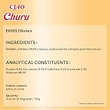 INABA Ciao Churu Sticks Chicken 4 x 14g Cat Treats Soft & Creamy view 7
