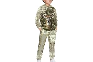 Frymappies Boys Long Sleeve 2 Piece Outfits Size 5-12 Kids Fall Hoodie and Sweatpant Sets Fashion Hooded Sport Sweatsuit