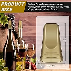 100 Pieces Translucent Liquor Pourer Covers