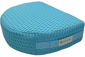 Joe & JoseRin 4D Air Mesh Hot Tub Booster Seat, 15 x 12 x 5 Inches Seat Cushion, Hot Tub Pillow with Non-Slip Micro Dot Bottom and 5 Weighted Sections, Quick Drying Hot Tub Accessories