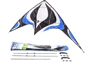 Babyeden Large Dual Line Stunt Kite, 84 Inch Wide Entry-Level Sport Kite for Adults and Teenagers