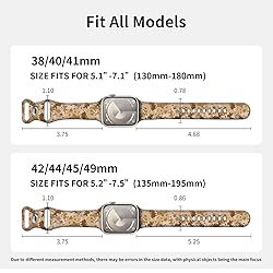 Soft Silicone Pattern Printed Bands Compatible with