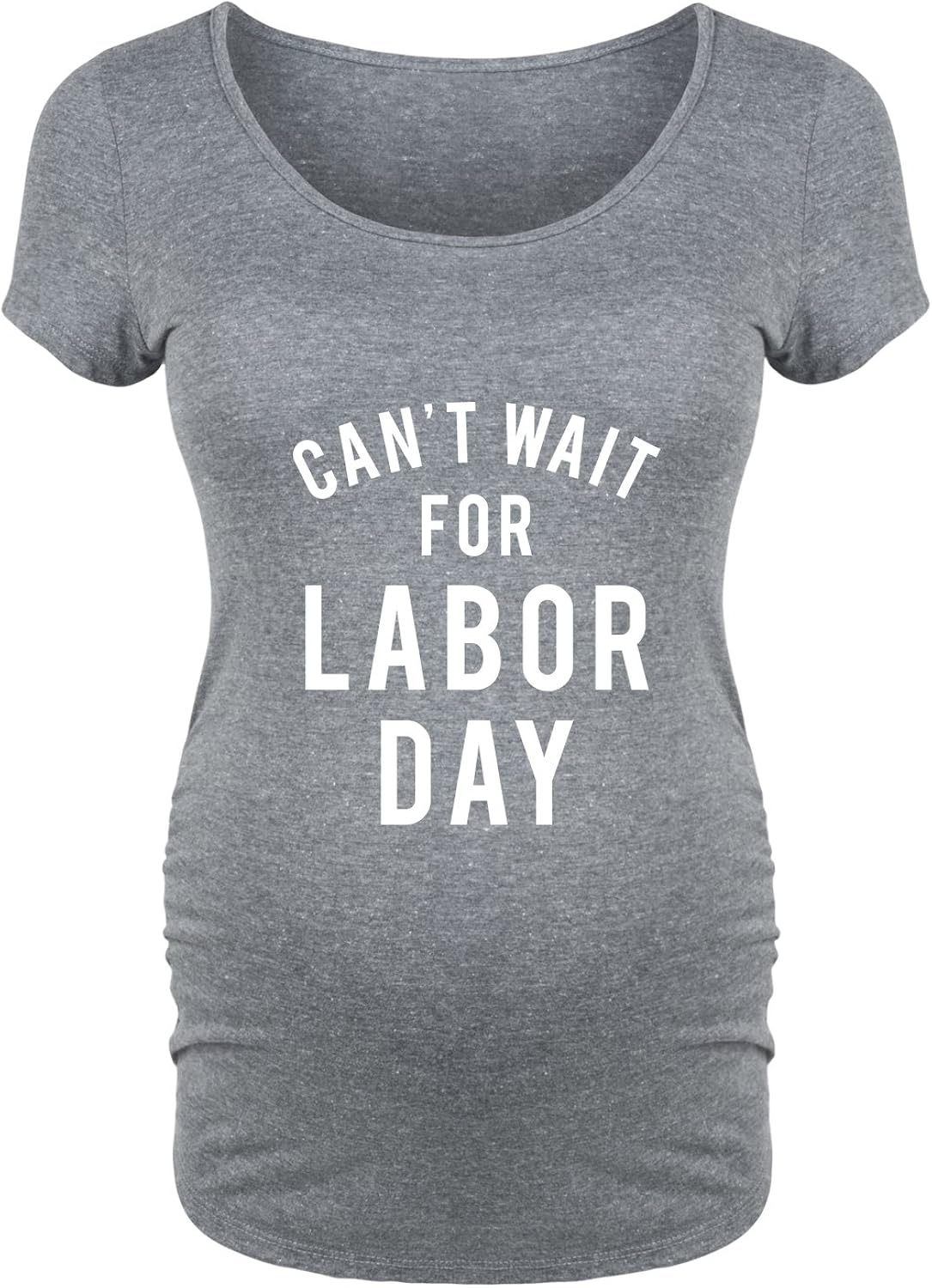 Can't Wait for Labor Day - Maternity Scoop Neck Tee