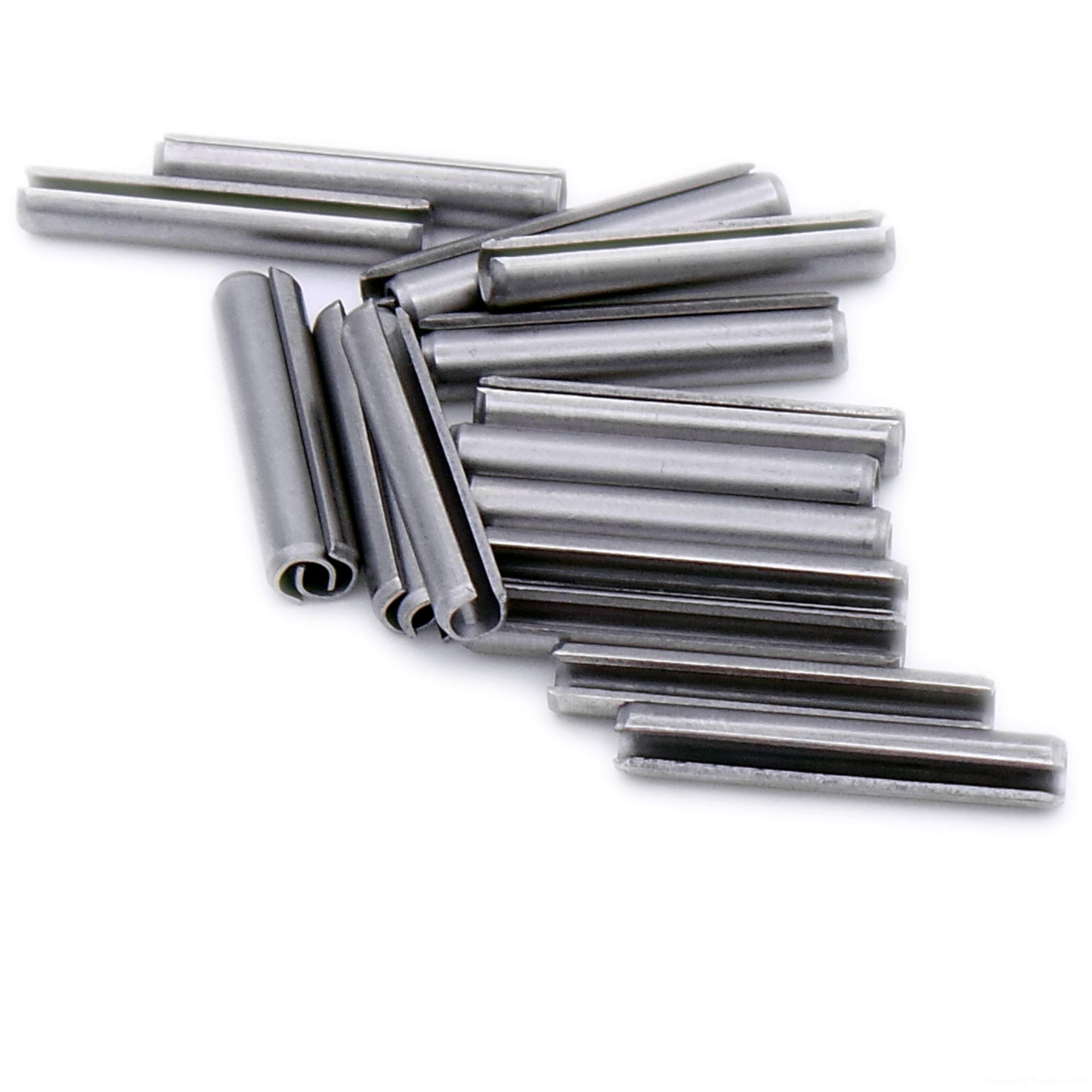 D4.5 (4.5mm x 18mm) Slotted Spring Pin (Heavy) - Stainless Steel (A1) (Pack of 20)