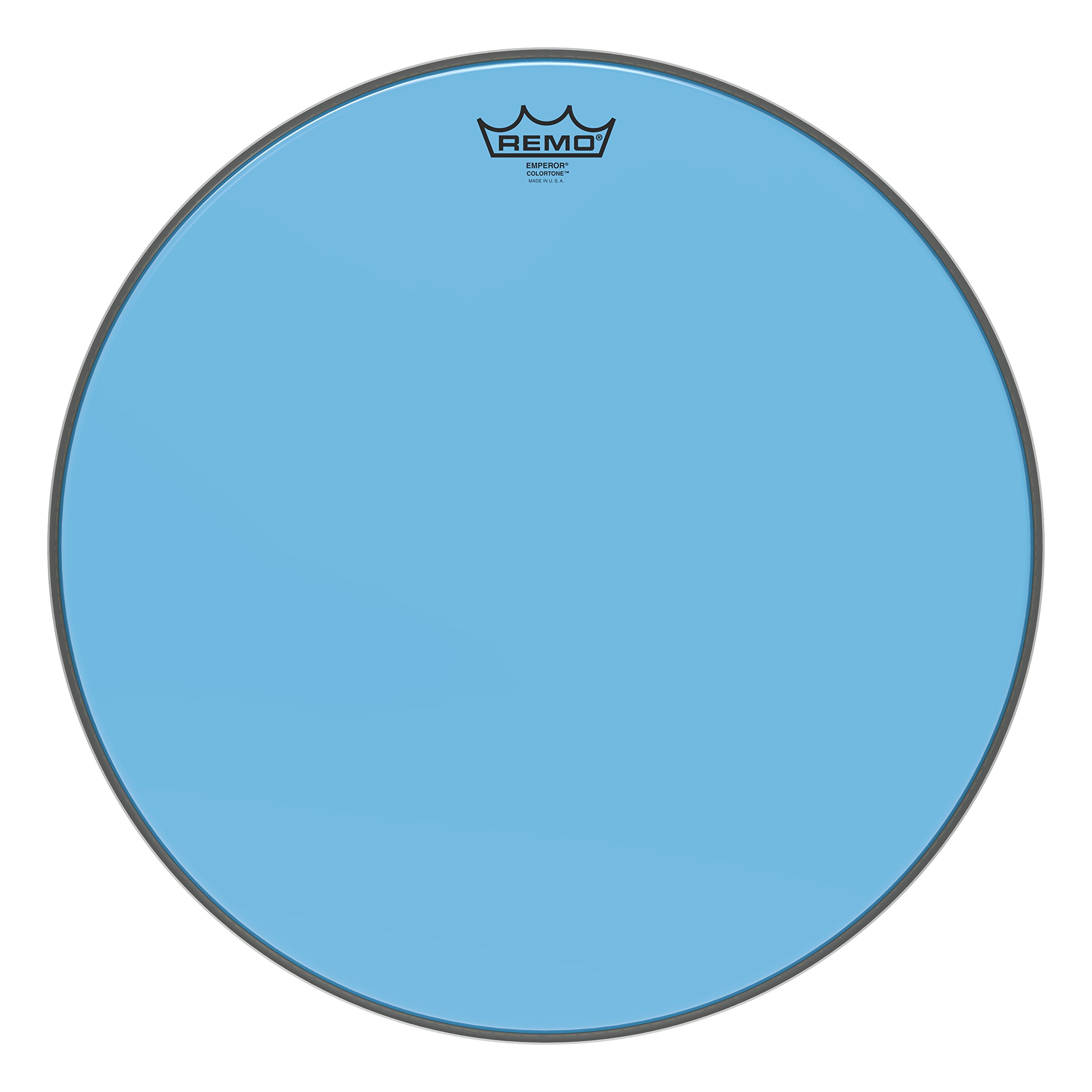 Remo Drumhead Colortone Emperor Clear Blue – 18" – BE-0318-CT-BU