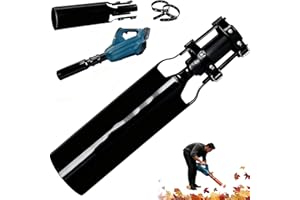 Leaf Blower Air Booster, High-Flow Venturi Air Nozzle for Electric & Gas Blowers, Universal 2–4 in Nozzle Attachment, Boosts 