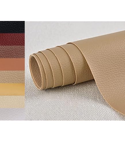 Large Leather Repair Patch – Self-Adhesive, 20"x54", Faux Leather Tape For Sofas, Chairs, Bags & More (Beige) - View #7