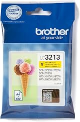 Brother LC3213Y Yellow Inkjet Cartridge High Yield Genuine
