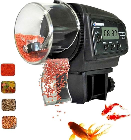 Amazon Com Automatic Fish Feeder Fish Feeder Turtle Feeder