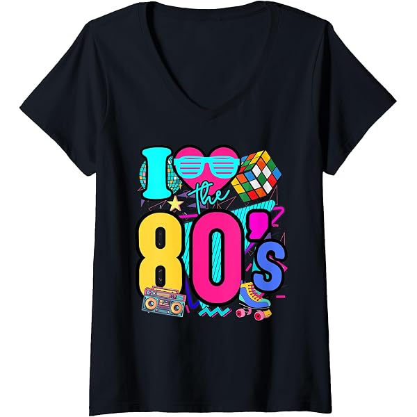 Amazon.com: Women's Take Me Back To The 80s Retro Revival Vintage