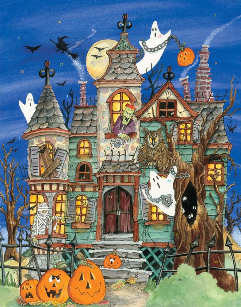 Advent Calendars - Haunted House Countdown Calendar