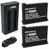 Wasabi Power Insta360 ONE X2 Battery (2-Pack) and