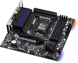 ASRock B760M PG RIPTIDE Motherboard Intel B760 DDR5 4 DIMM Micro ATX 2x M.2 view 4