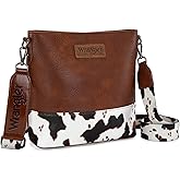 Wrangler Crossbody Purses for Women Two Tone Crossbody Bags Women Purses and Handbags