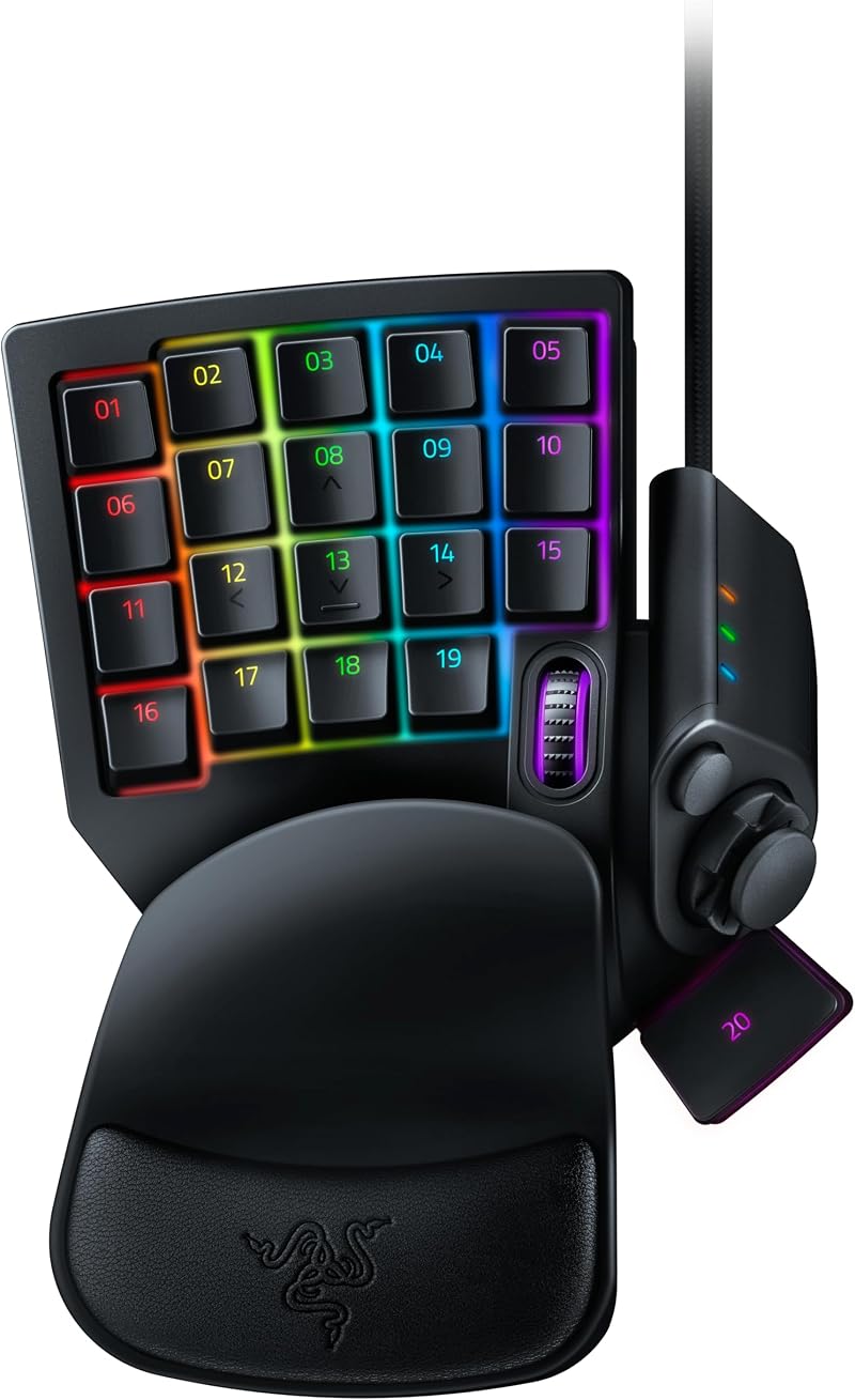 Razer Tartarus V2 Gaming Keypad Mecha-Membrane 32 Programmable Keys RGB