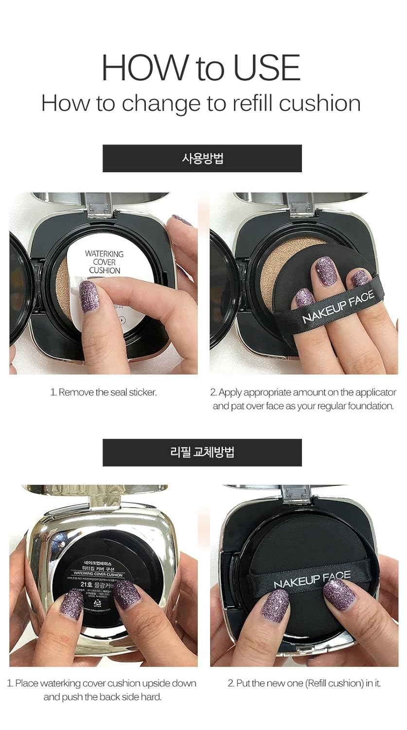 nakeup face waterking cover cushion에 대한 이미지 검색결과