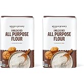 Amazon Grocery, Unbleached All Purpose Flour, 5 Lb, Pack of 2 (Previously Amazon Fresh, Packaging May Vary)
