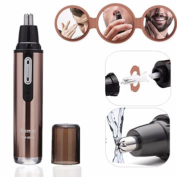Rechargeable Nose Ear Hair Removal Trimmer Luckyfine Electric
