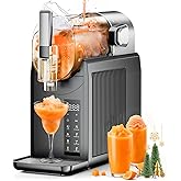 Slushie Machine for Home, Professional Frozen Drink Maker - No Ice Needed, Auto Clean, 6 Preset Programs, Rapid Freezing in 1