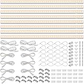 Barrina T5 Grow Lights, Full Spectrum, 2ft 80W (8 x 10W, 500W Equivalent), LED Grow Light Strip for Greenhouse, Plant Grow Shelf, Plug and Play Easy Installation, Yellow, 8-Pack