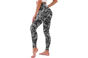 CHANAN High Waisted Leggings for Women No See Through Tummy Control Buttery Soft Capri Yoga Pants for Workout Athletic