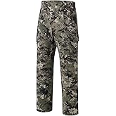 BASSDASH Invis Men’s Stretch Hunting Pants Water Resistant Camo Fishing Pant