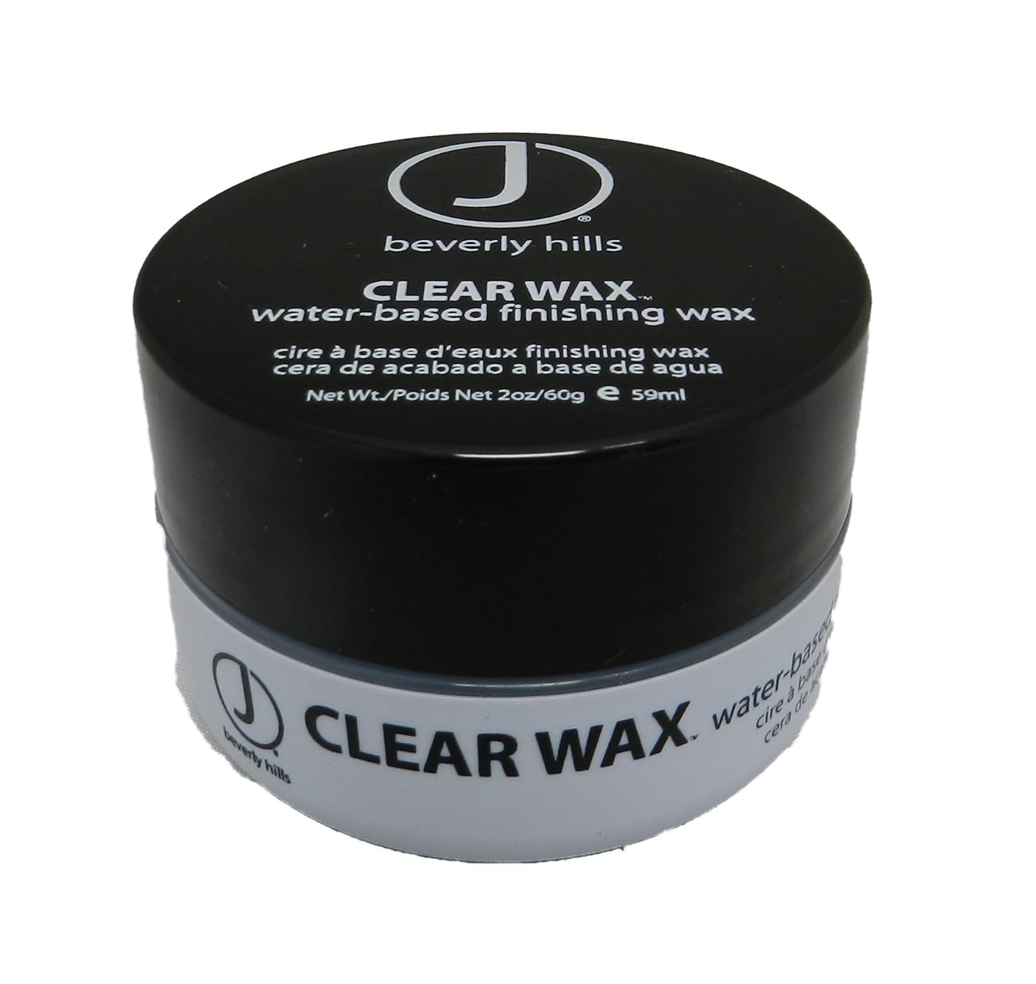 J Beverly Hills Clear Wax Water-Based Finishing Wax - 60g/2oz
