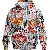 CZLBTFTP Men's Hipster Hip Hop Long Sleeve Hoodie Hooded Sweatshirt