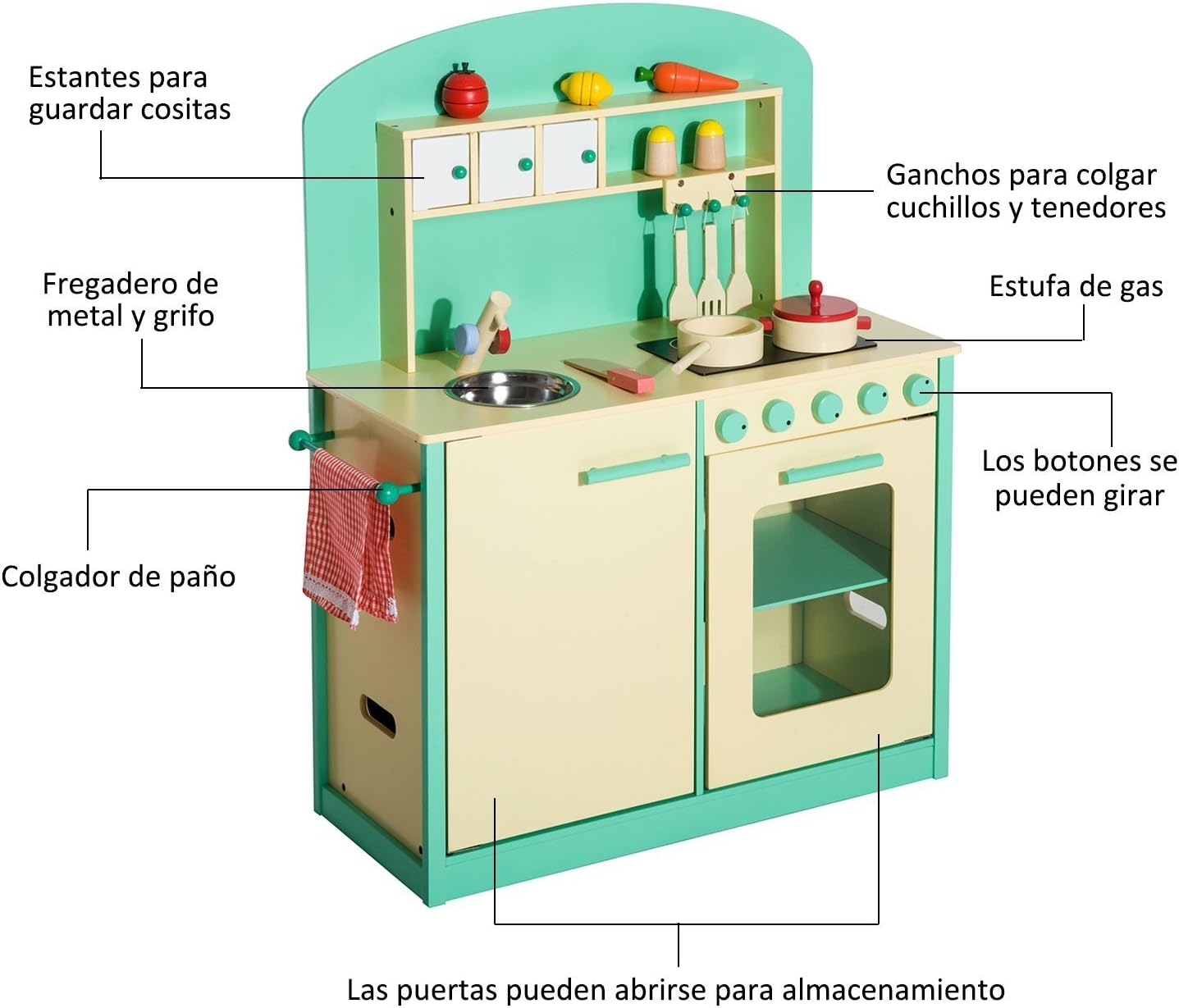 cocinita homcom
