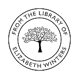 Personalized Book Embosser or Stamp Custom Round