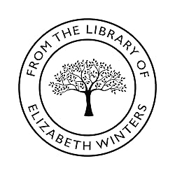 Personalized Book Embosser or Stamp Custom Round