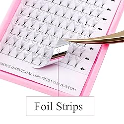 Premade Fans Eyelash Extensions 6D 0.07 D Curl