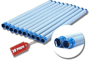 TVMPKIX Pool Cleaner Hose for Zodiac MX6 MX8 Replacement Parts, 39 Inch R0527700 Twist Lock Pool Vacuum Hose,One Year Warranty (10pack)