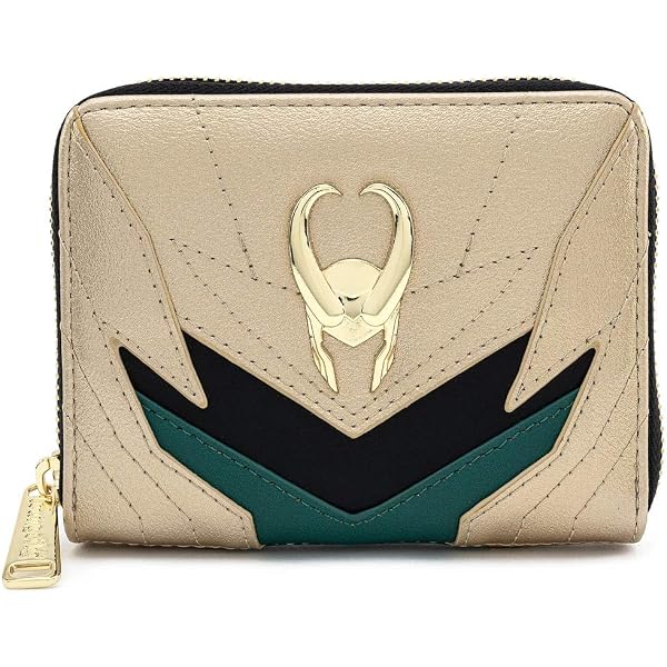 Marvel Ms. Marvel Vegan Leather Bifold Wallet – Men’s Wallet With Logo, 4x3.5 Inches, 5 Card Slots, ID Window, Officially Licensed