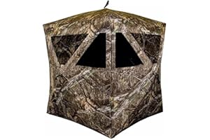Ameristep Caretaker Ground Blind with Floor - Mossy Oak DNA