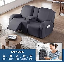 TAOCOCO Reclining Loveseat with Middle Console