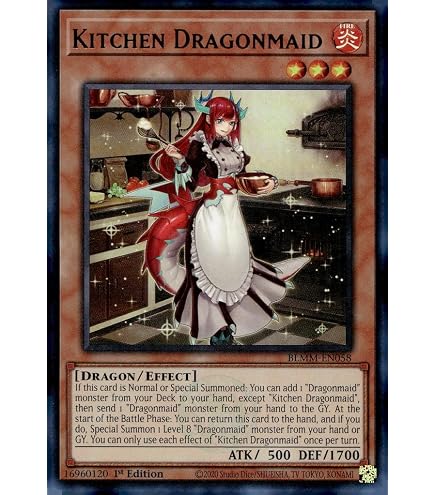 Amazon.com: Lady's Dragonmaid - BLMM-EN049 - Ultra Rare - 1st