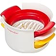 Prepworks by Progressive Compact Egg Slicer,white, red and yellow