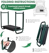 Onadak Premium Heavy Duty Garden Kneeler Seat with 4.5kg Frame Green view 5