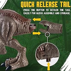 T-Rex Rampaging Tyrannosaurus Rex Dinosaur Attack