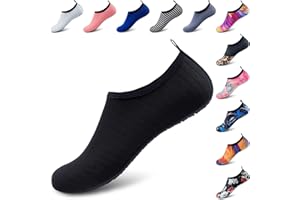 Deevike Water Shoes for Women Men Barefoot Quick-Dry Aqua Socks Slip-on for Beach Swim Surf Yoga Exercise