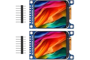 XIITIA 2pcs 1.69" HD IPS TFT LCD Display Module 240x280 RGB LCD Screen 3.3V ST7789 Drive SPI Interface 8pin Full Color for Arduino DIY