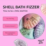 Holler and Glow Shell Yeah Bath Bomb Vitamin E Lavender Magnolia Ylang Bergamot view 3