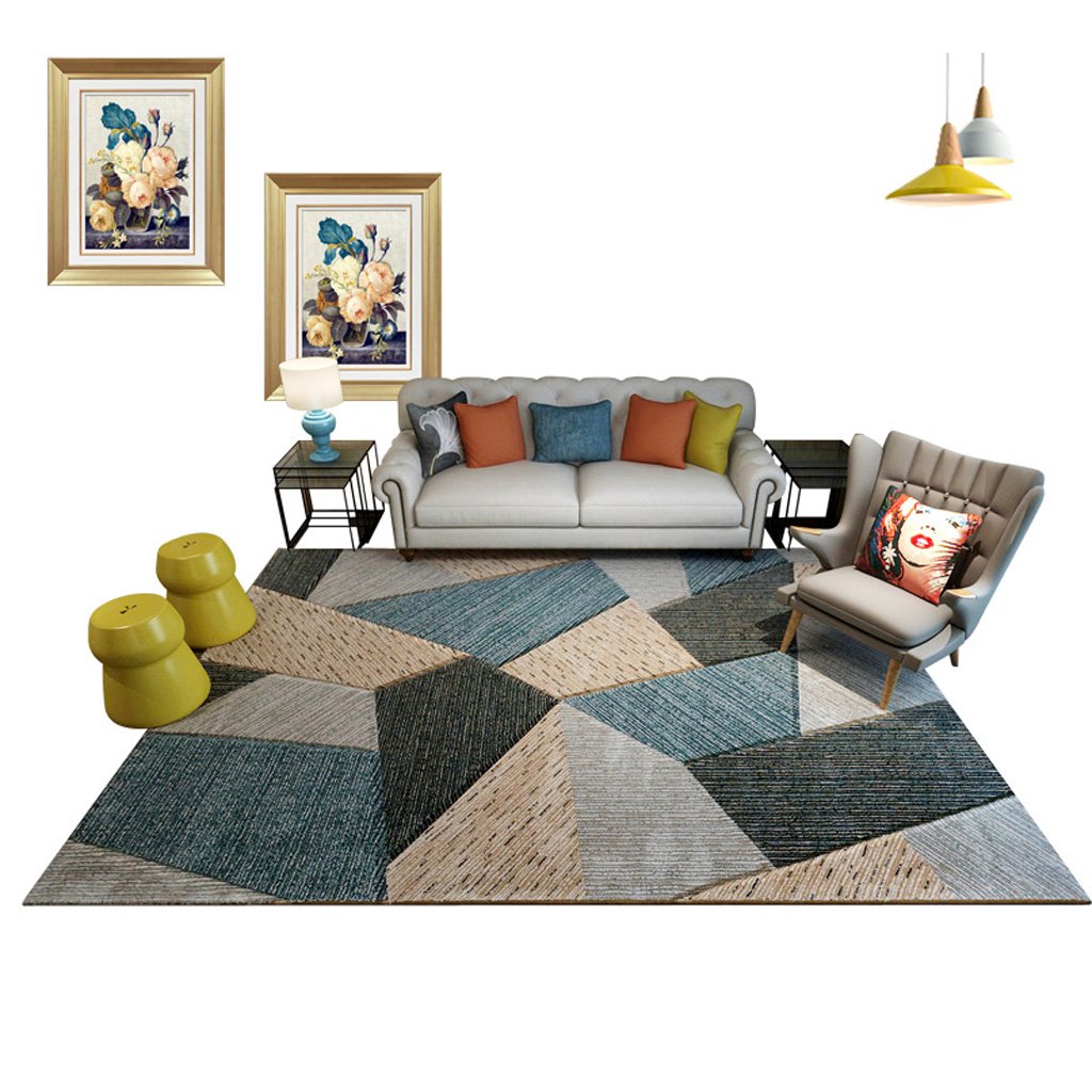 Amazon Com Area Rugs Simple Modern Striped Living Room Sofa