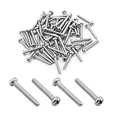 MroMax 60Pcs M2 x 14mm Pan Head Phillips Machine
