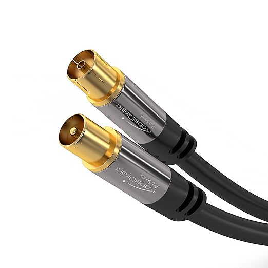 title=KabelDirekt Cavo Antenna ([2m Coassiale (Classe A), supporta HDTV schermatura