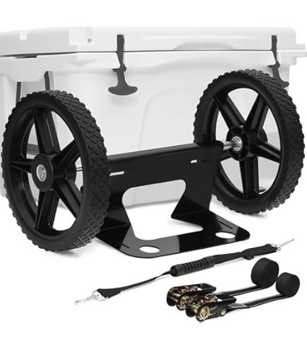 Yeti Coolers Calcutta Cooler Cart With Wheels, Fits Most Brands Of