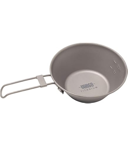 【VARGO+DUG】シェラカップ３点セット Amazon.com: Vargo Outdoors Titanium Sierra Cup 450
